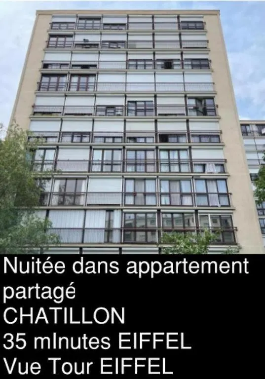 Chatillon Plus Citea Express Chambre Chez L Habitant Chatillon Metro Pour Nuitee Avec Acces Direct Paris Centre Et Espace Limite En Journee Paris Sans Nuitee Acces Limite 8H00-19H00 Depot Bagage 0*,  Frankrijk